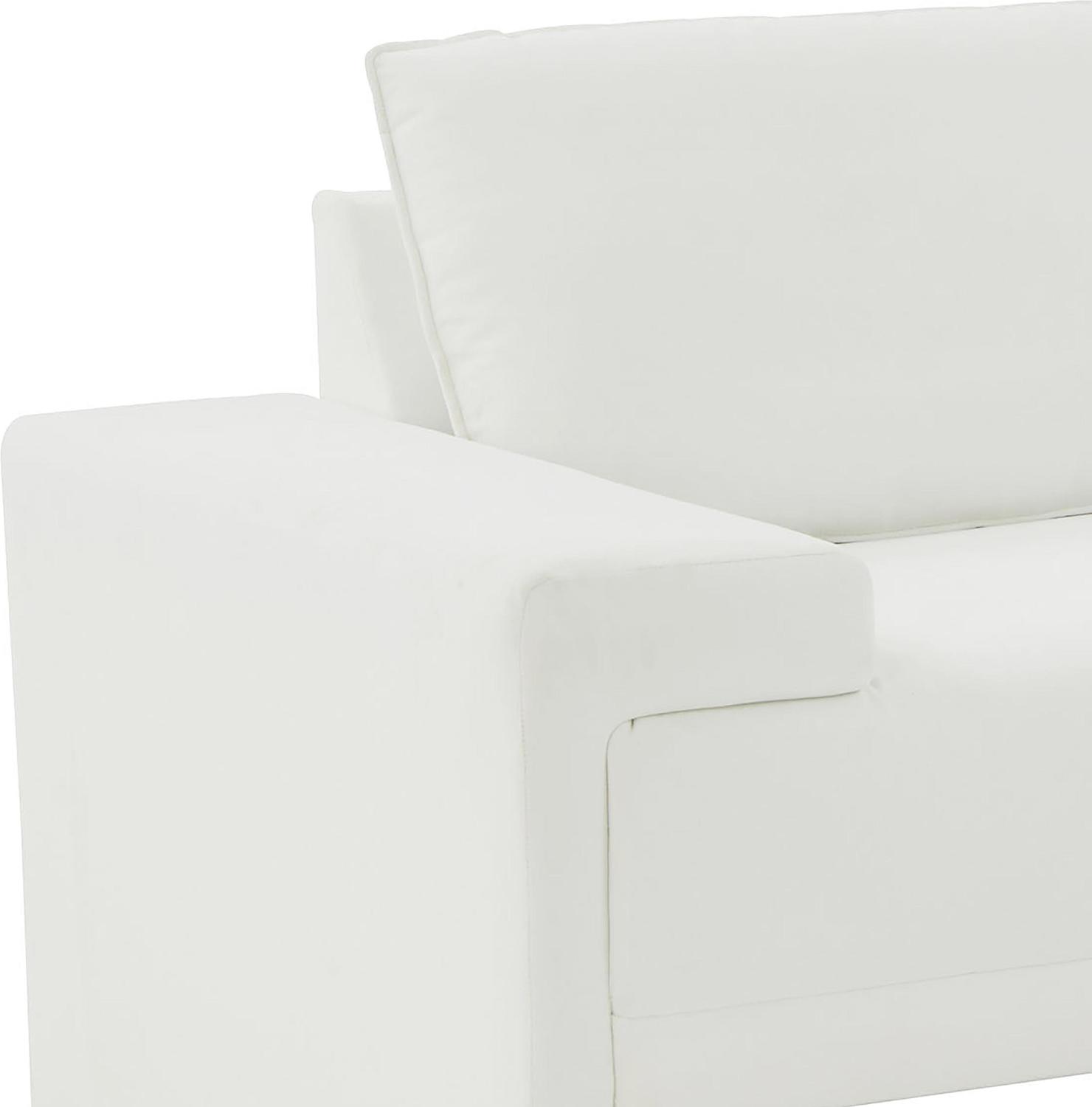 difference between left and right facing sectional Tov Furniture Loveseats White