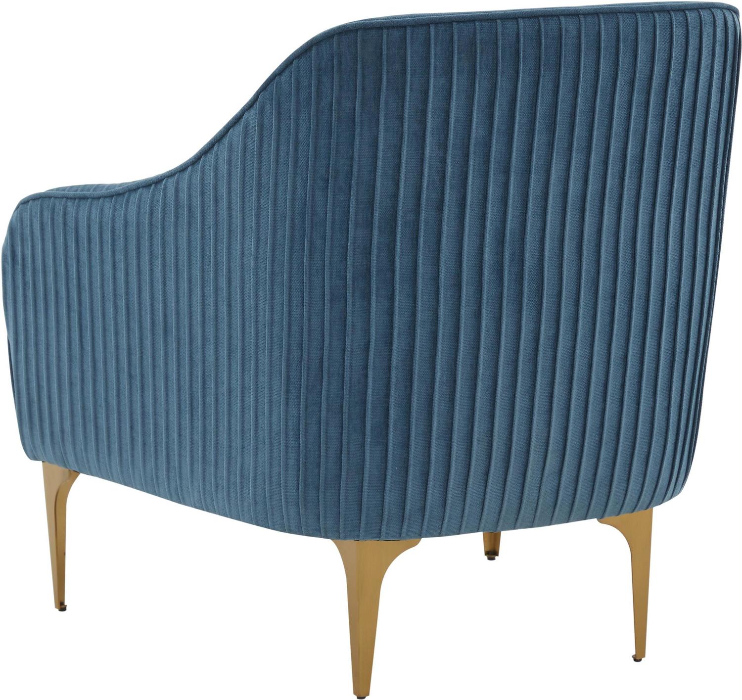 chair for a king Tov Furniture Accent Chairs Blue