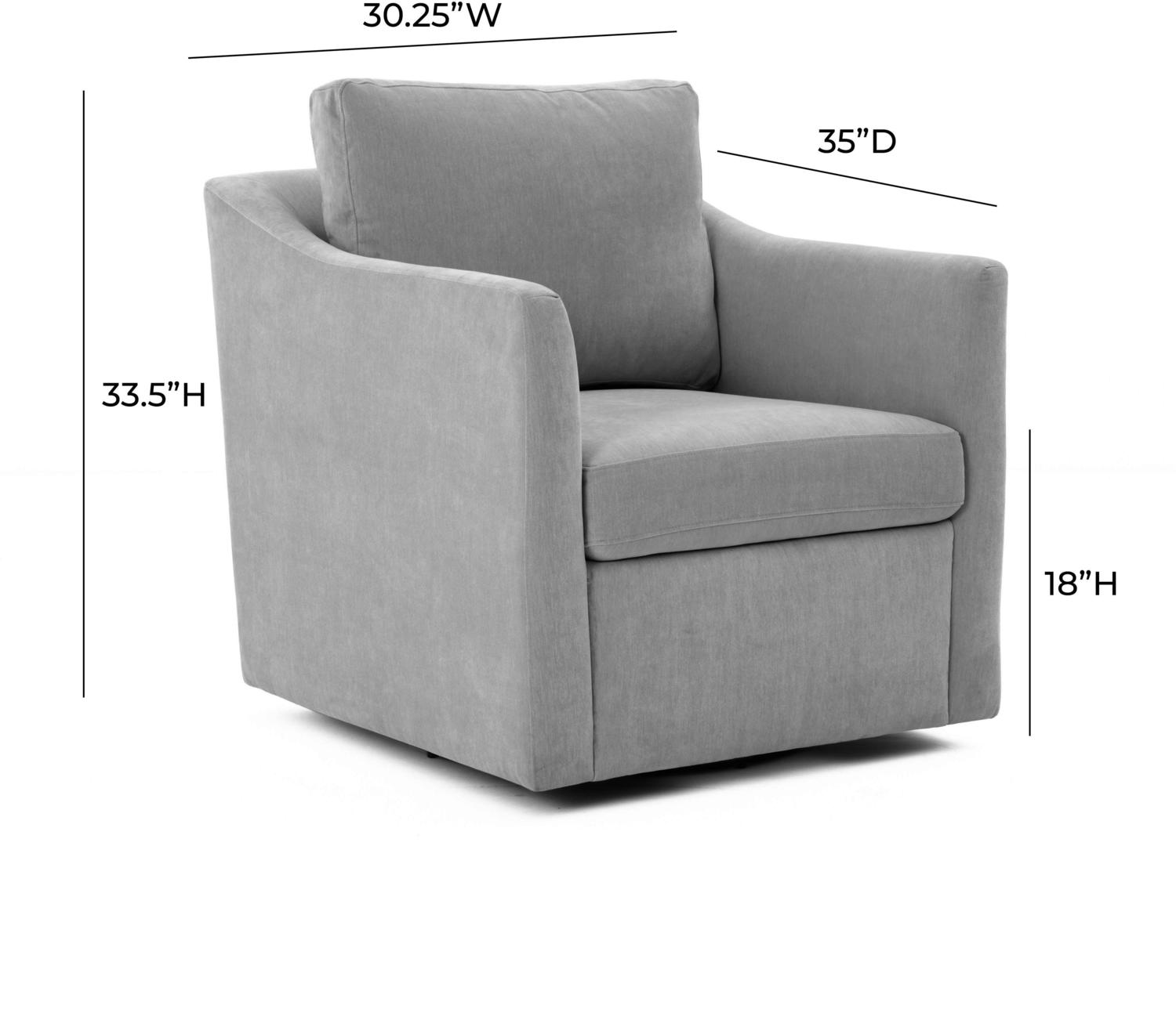 acrylic accent chair Tov Furniture Accent Chairs Grey