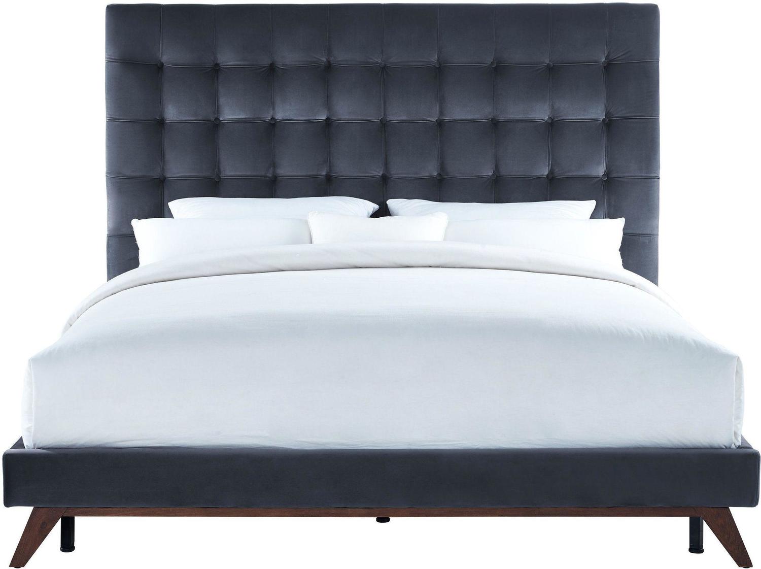 twin bed board Tov Furniture Grey