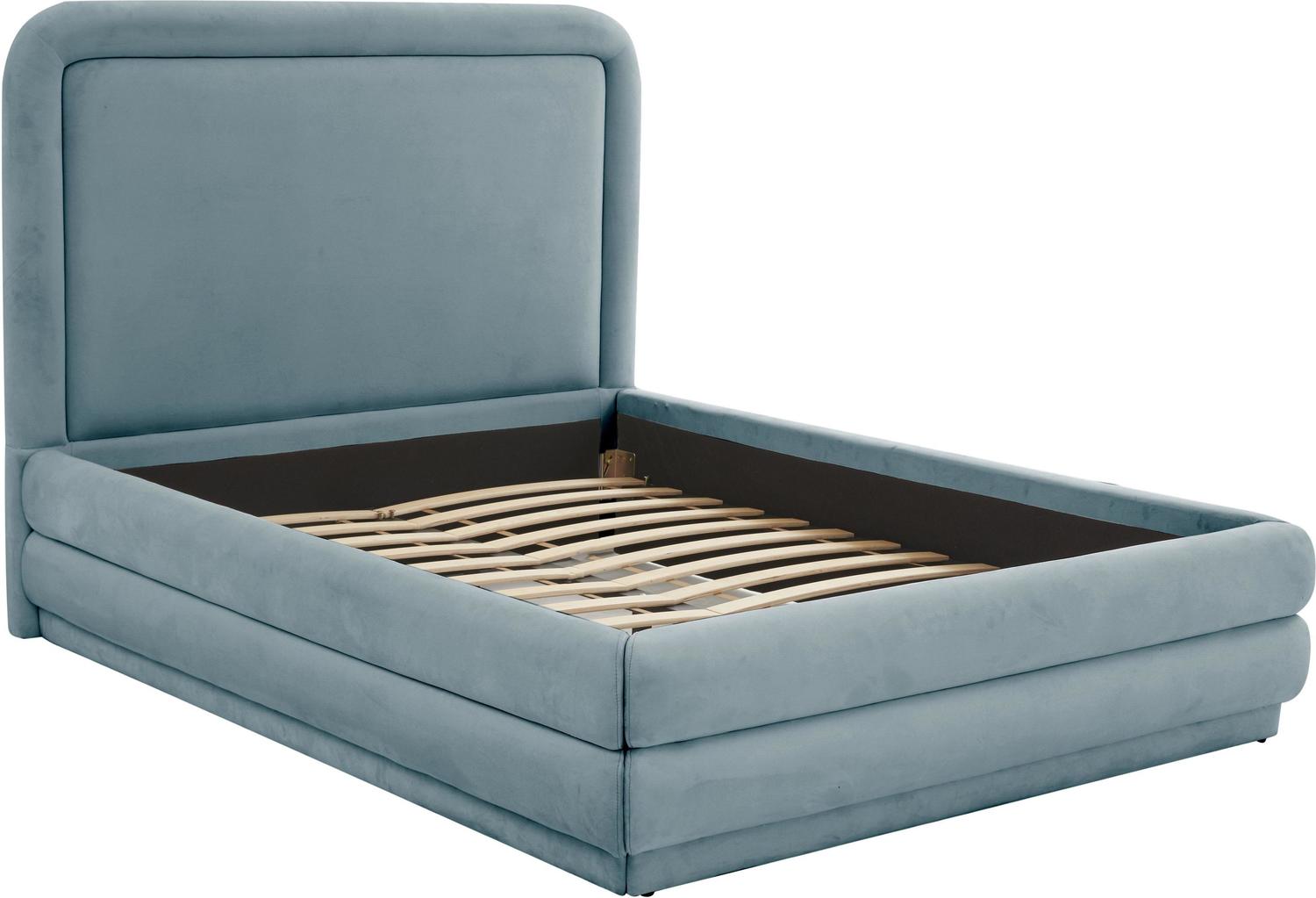 black frame queen bed Tov Furniture Beds Bluestone