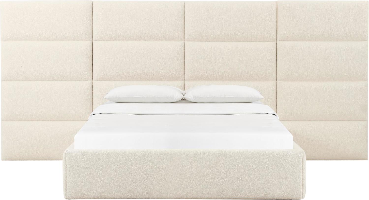 bed base Tov Furniture Beds Cream
