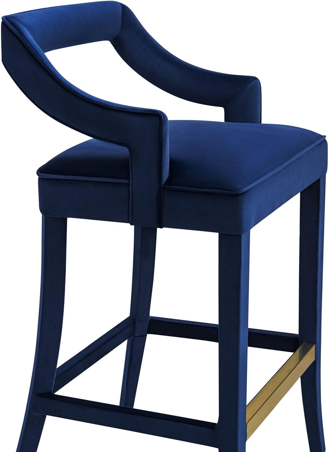 bar stools breakfast bar Tov Furniture Stools Navy