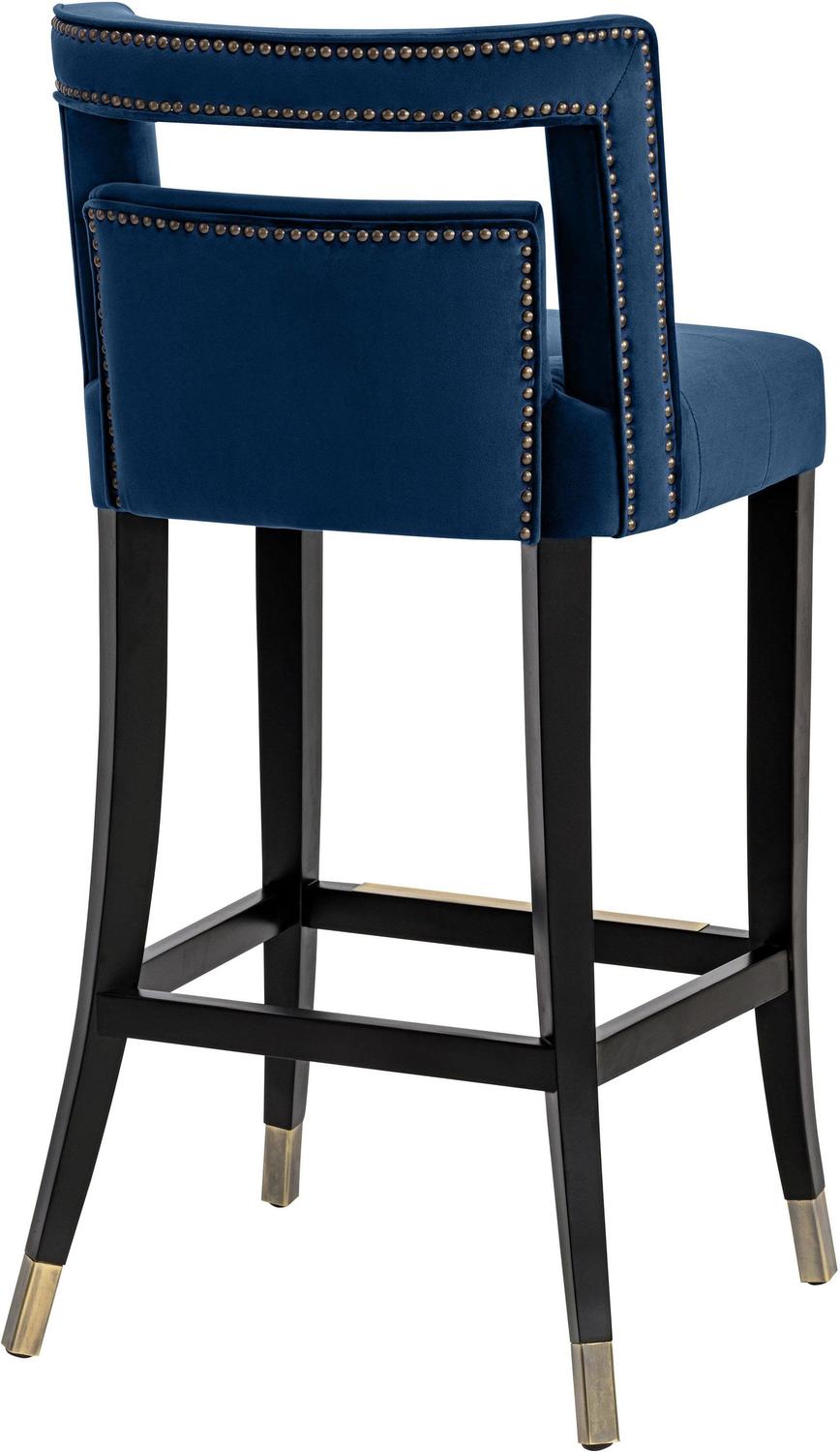 high bar stools near me Tov Furniture Stools Bar Chairs and Stools Navy