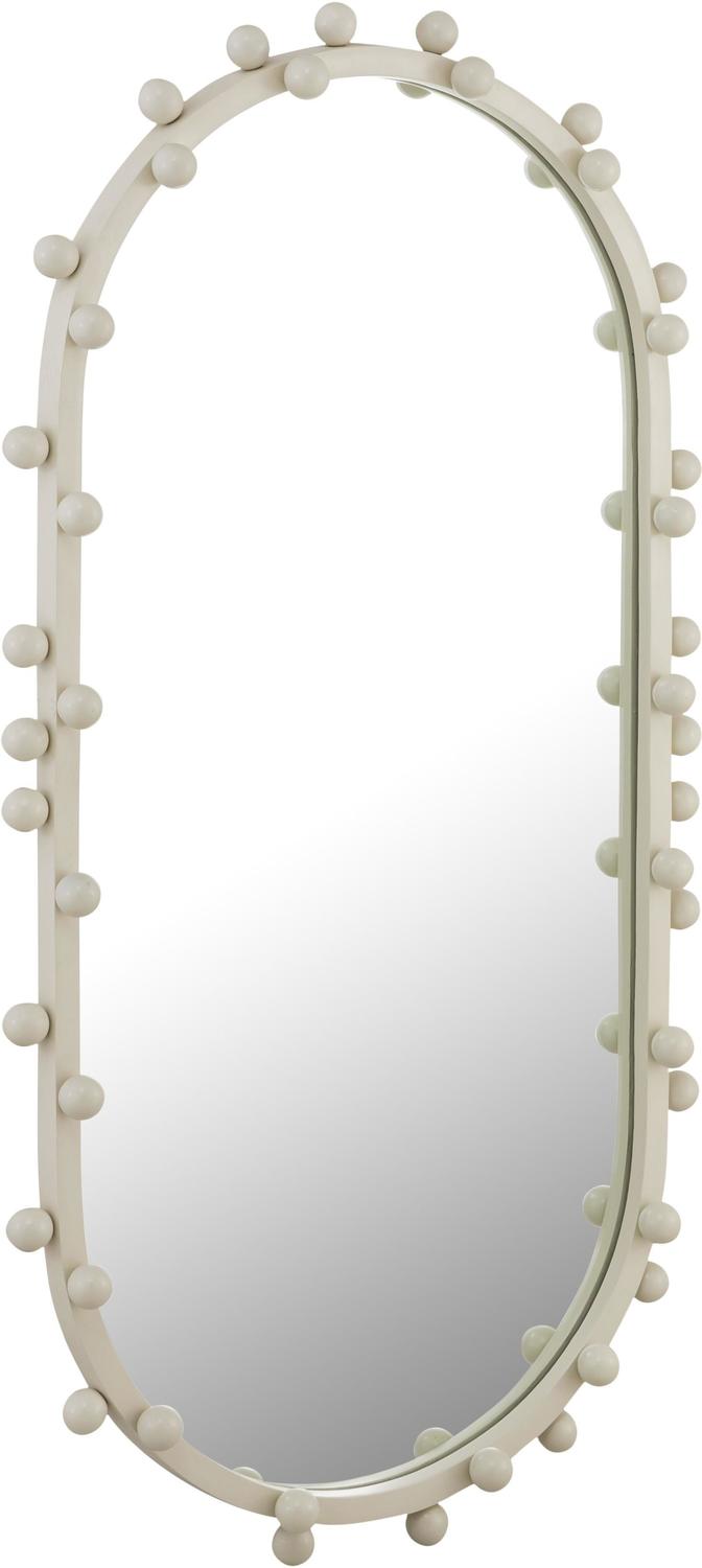 decorative mirror stand Tov Furniture Mirrors Ivory