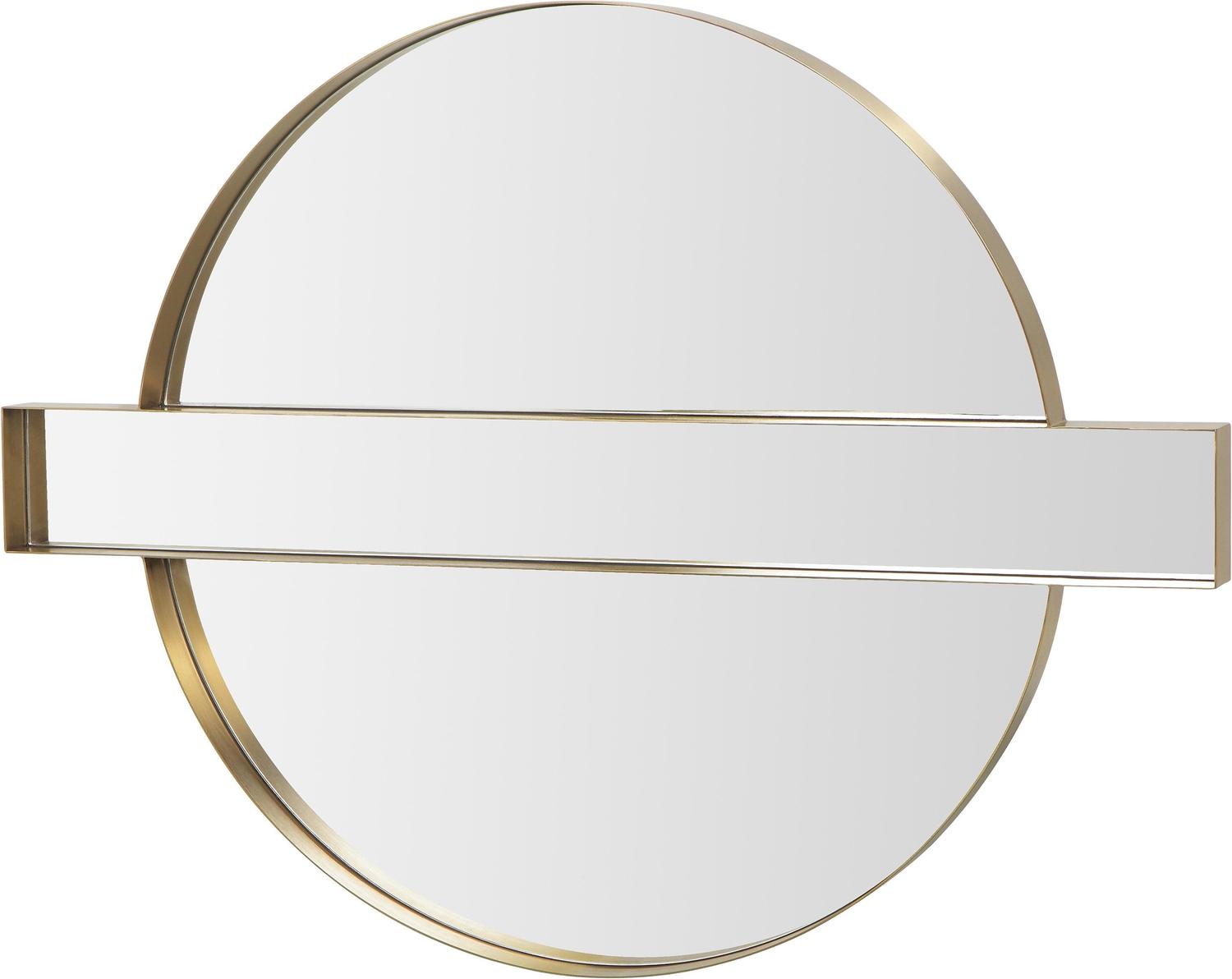 standing mirror in room Tov Furniture Mirrors Gold