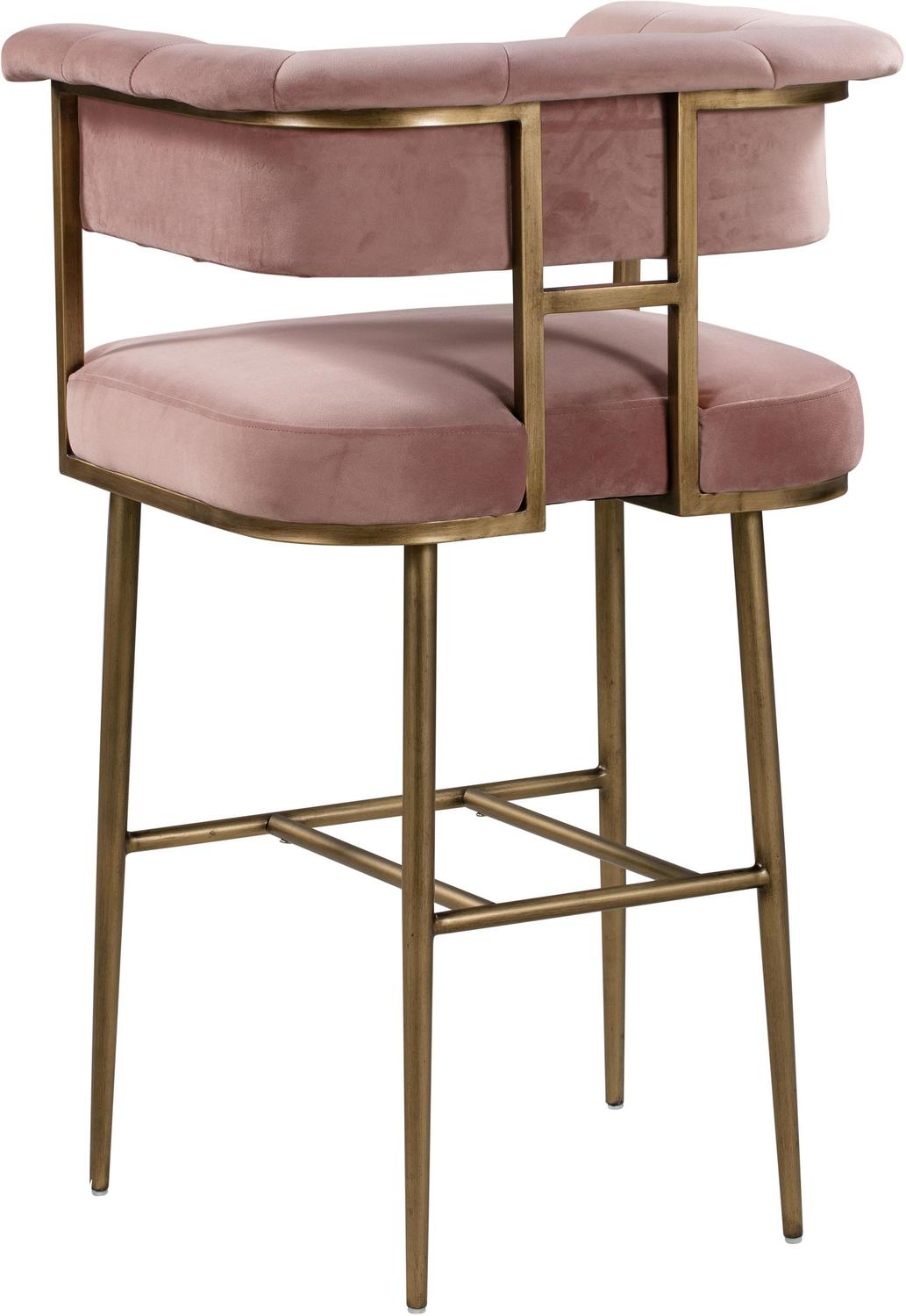 black dining stool Tov Furniture Stools Bar Chairs and Stools Blush