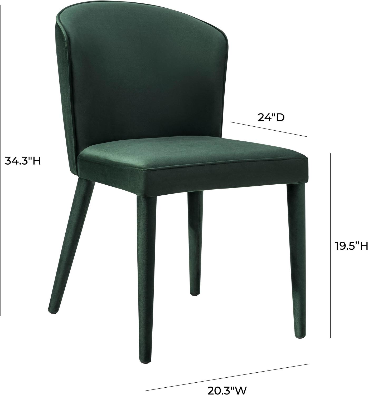 single armchair covers Tov Furniture Dining Chairs Forest Green