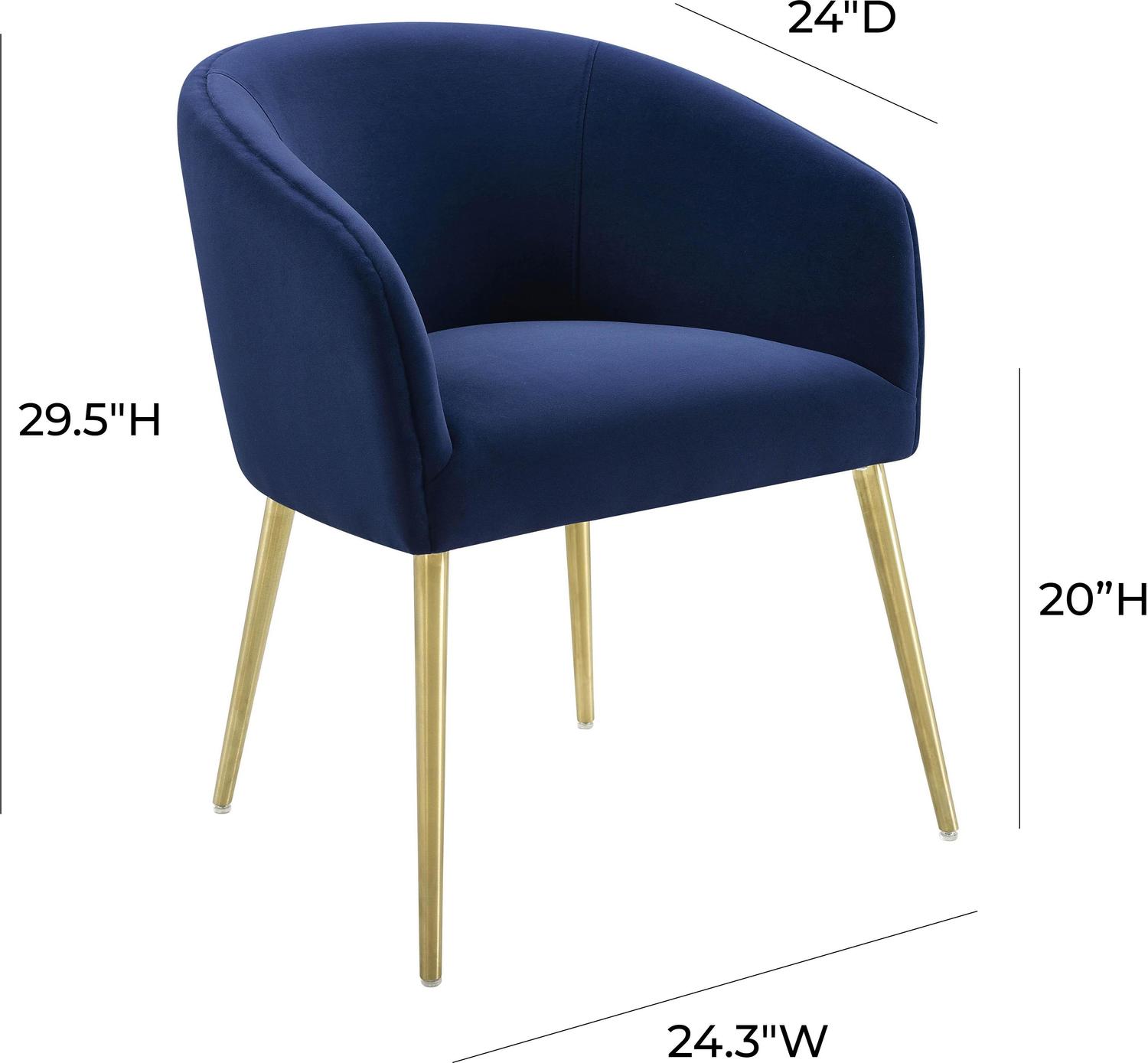 white dining chairs with black legs Tov Furniture Dining Chairs Navy