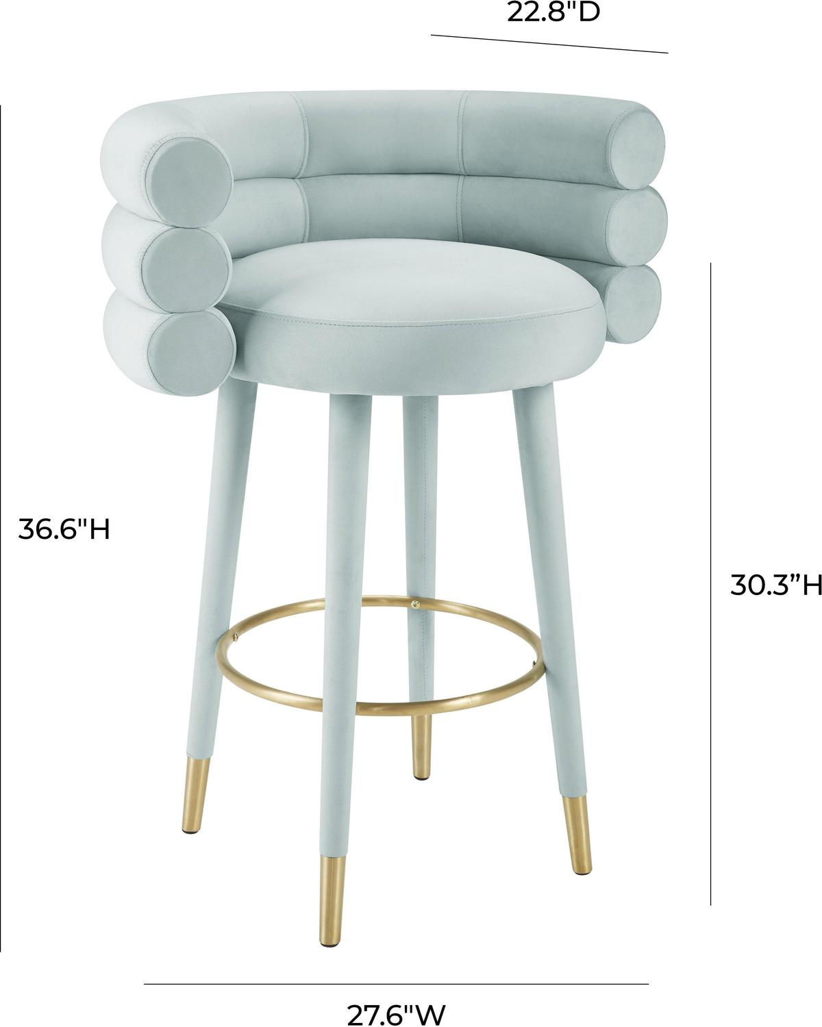 bar stool chairs Tov Furniture Stools Sea Foam Green