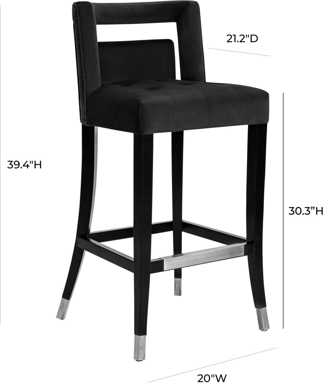 modern bar stools near me Tov Furniture Stools Black