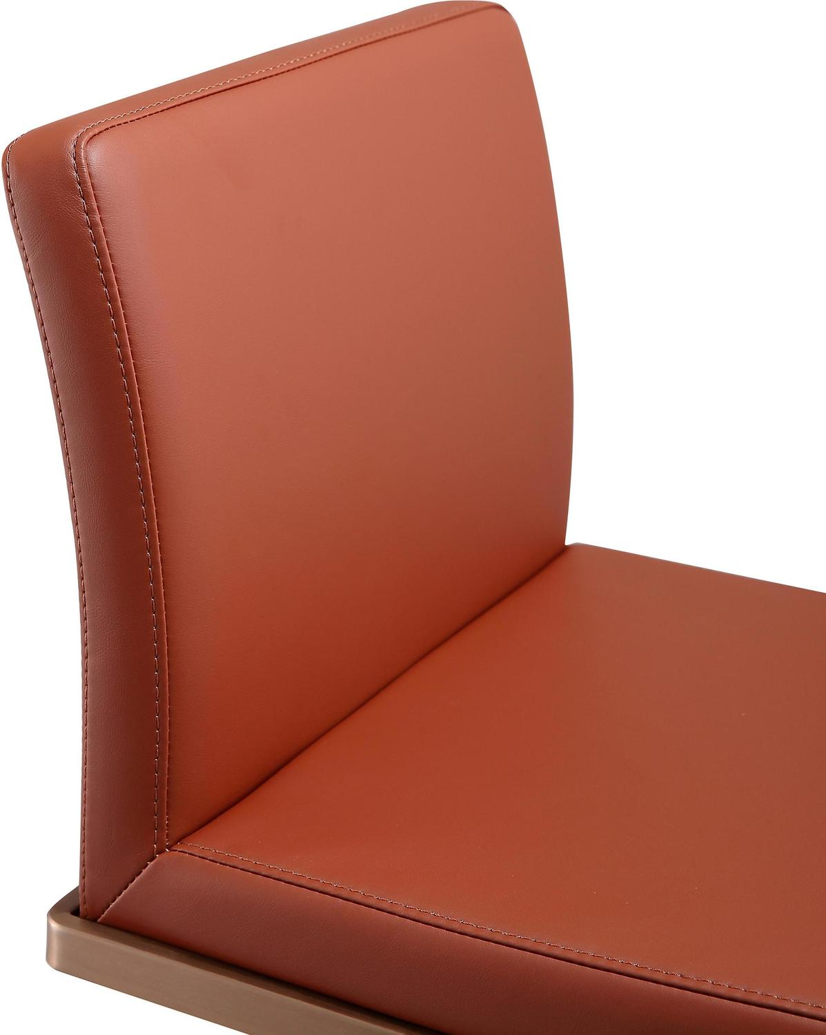 tan leather recliner lounge Tov Furniture Stools Brown