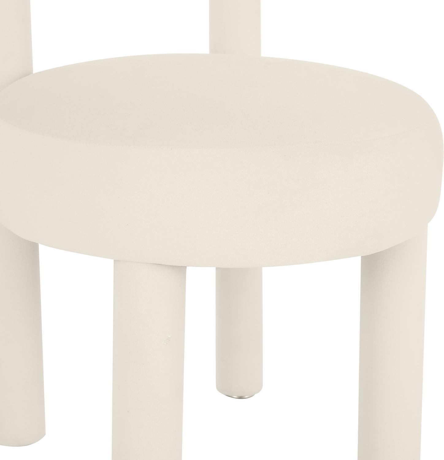 comfortable dining table set Tov Furniture Dining Chairs Cream