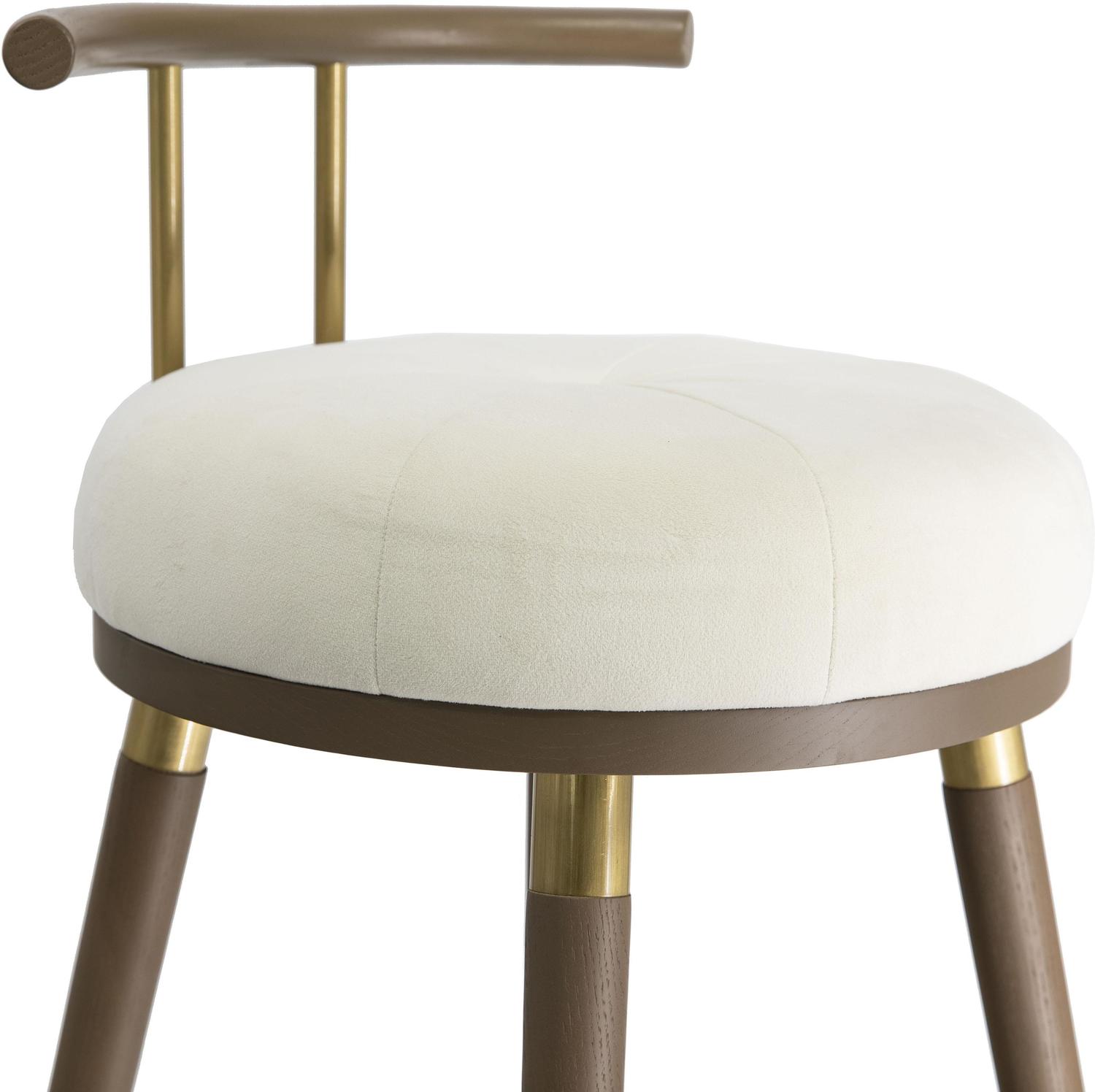 bar stool covers with backs Tov Furniture Stools Cream