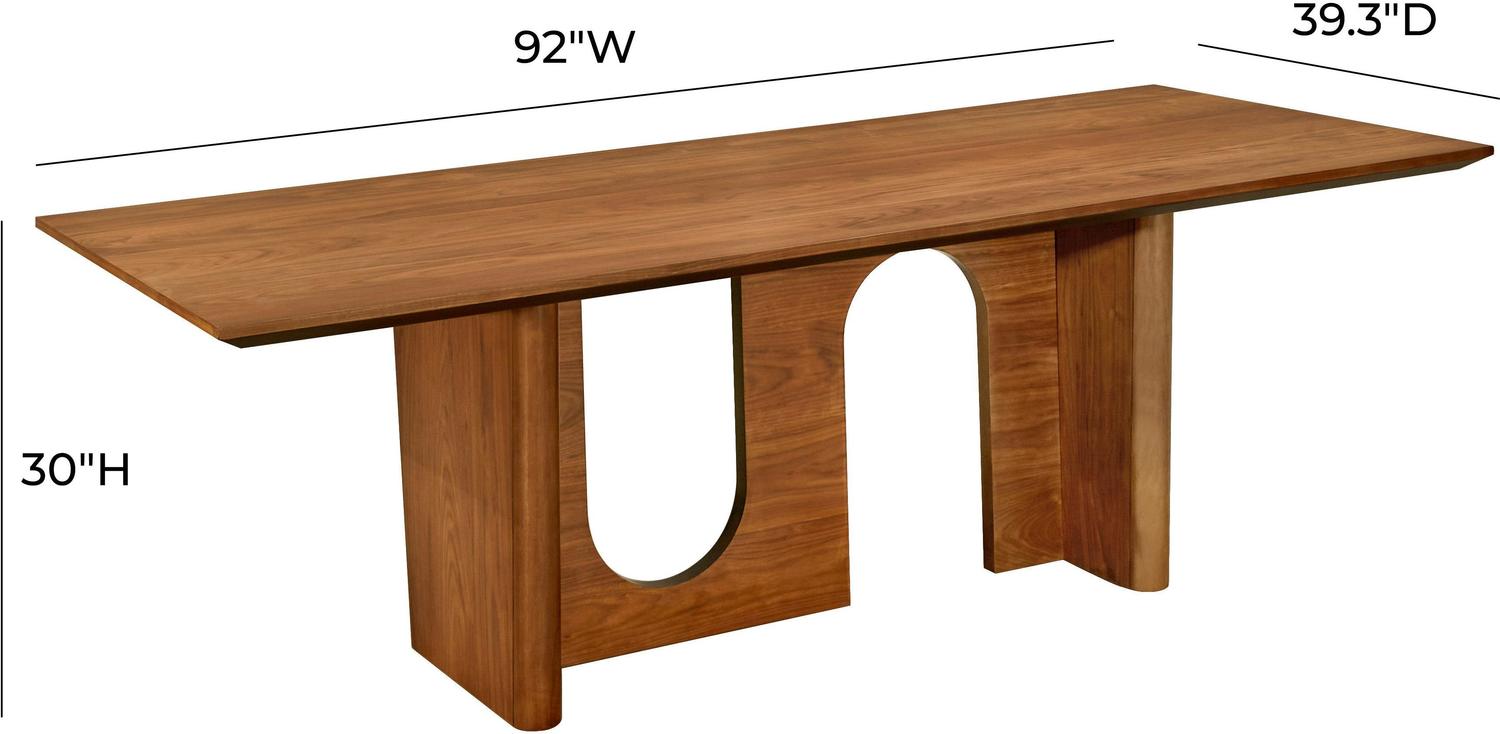 round table set for 4 Tov Furniture Dining Tables Walnut