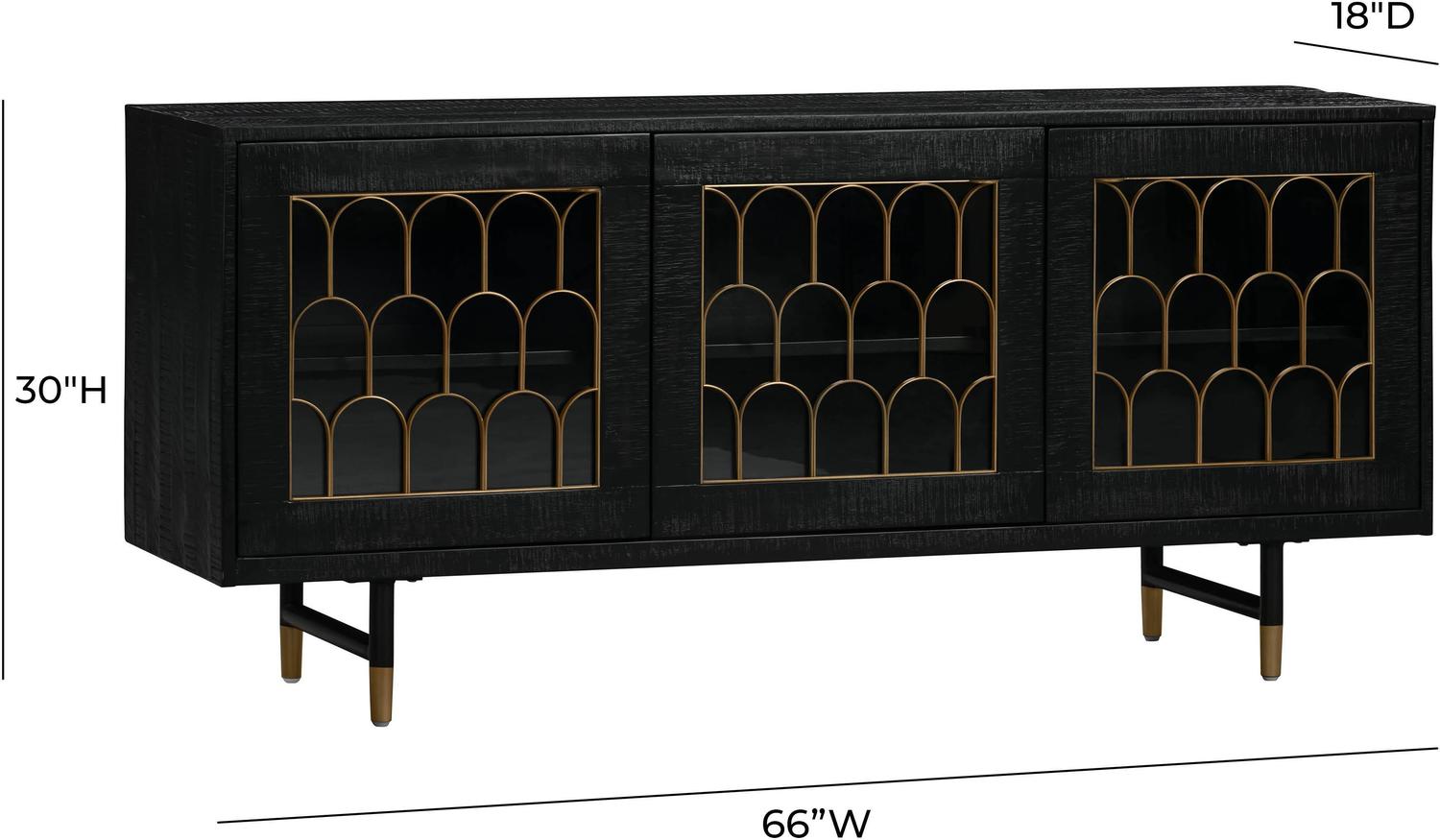 dinner table ideas Tov Furniture Buffets Buffets and Cabinets Black
