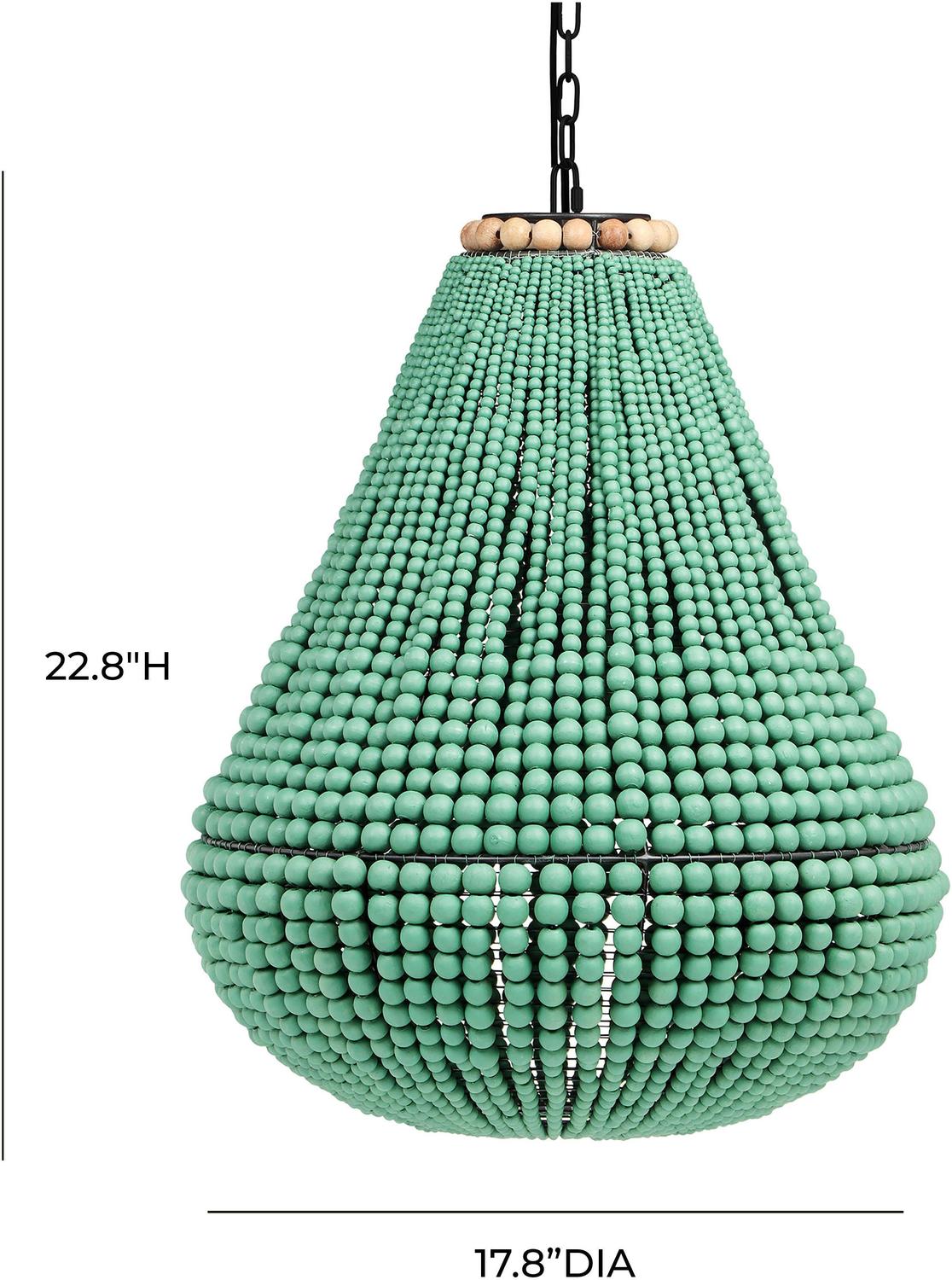 crystal candelabra lamp Tov Furniture Chandeliers Green