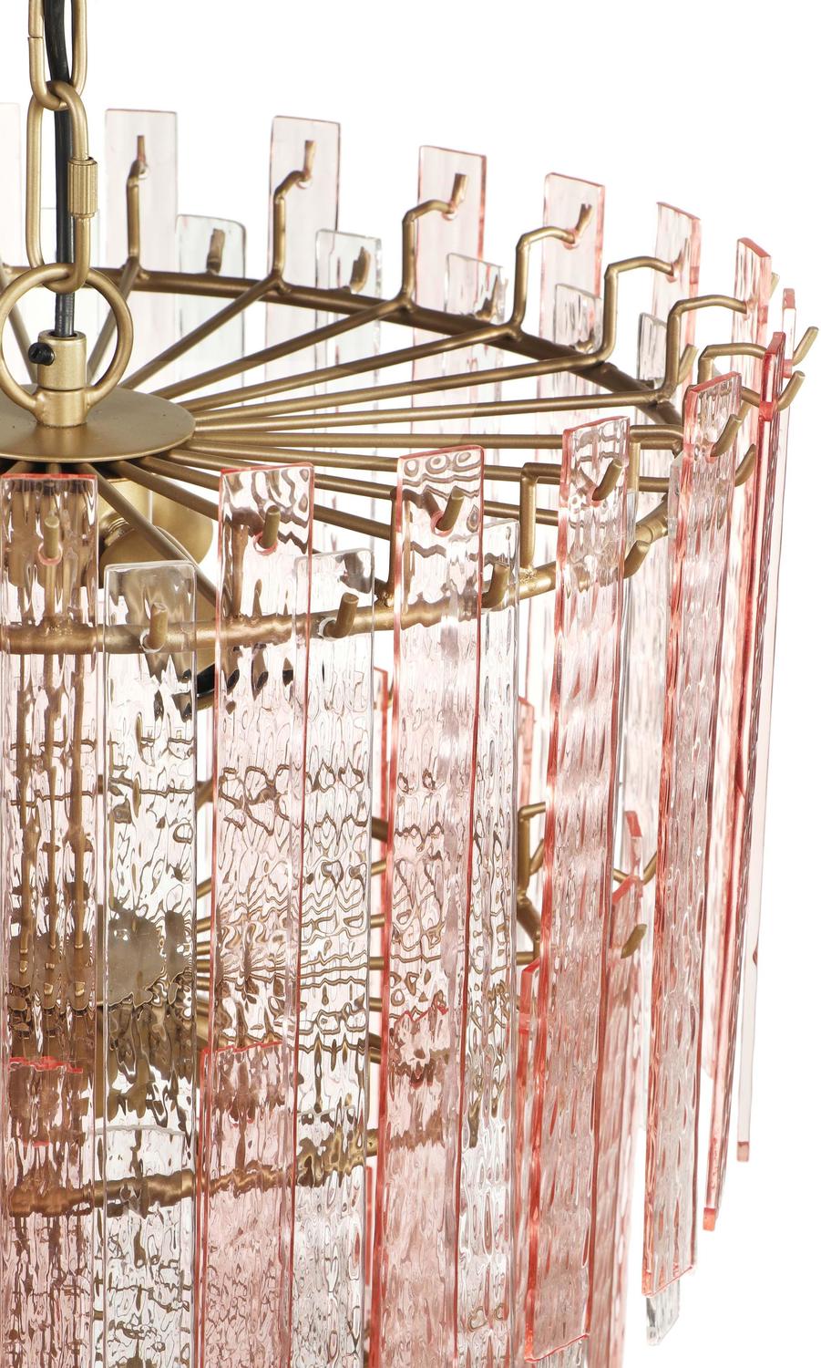 crystal chandelier bathroom lighting Tov Furniture Chandeliers Pink