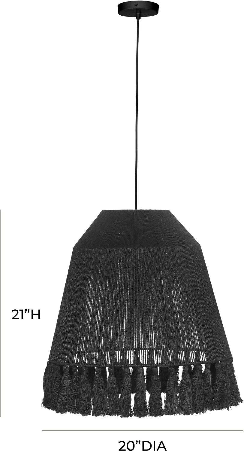 ceiling lights for Tov Furniture Pendants Black