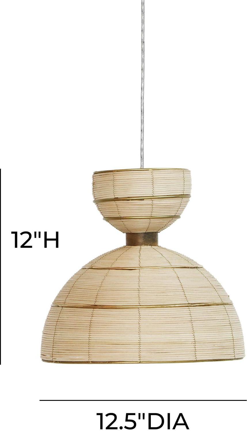 modern mini pendant lights Tov Furniture Pendants Antique Gold,Natural