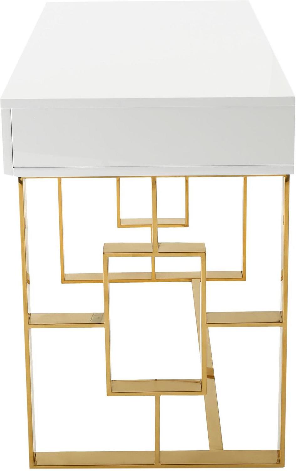 computer and study table designs for home Tov Furniture Desks White