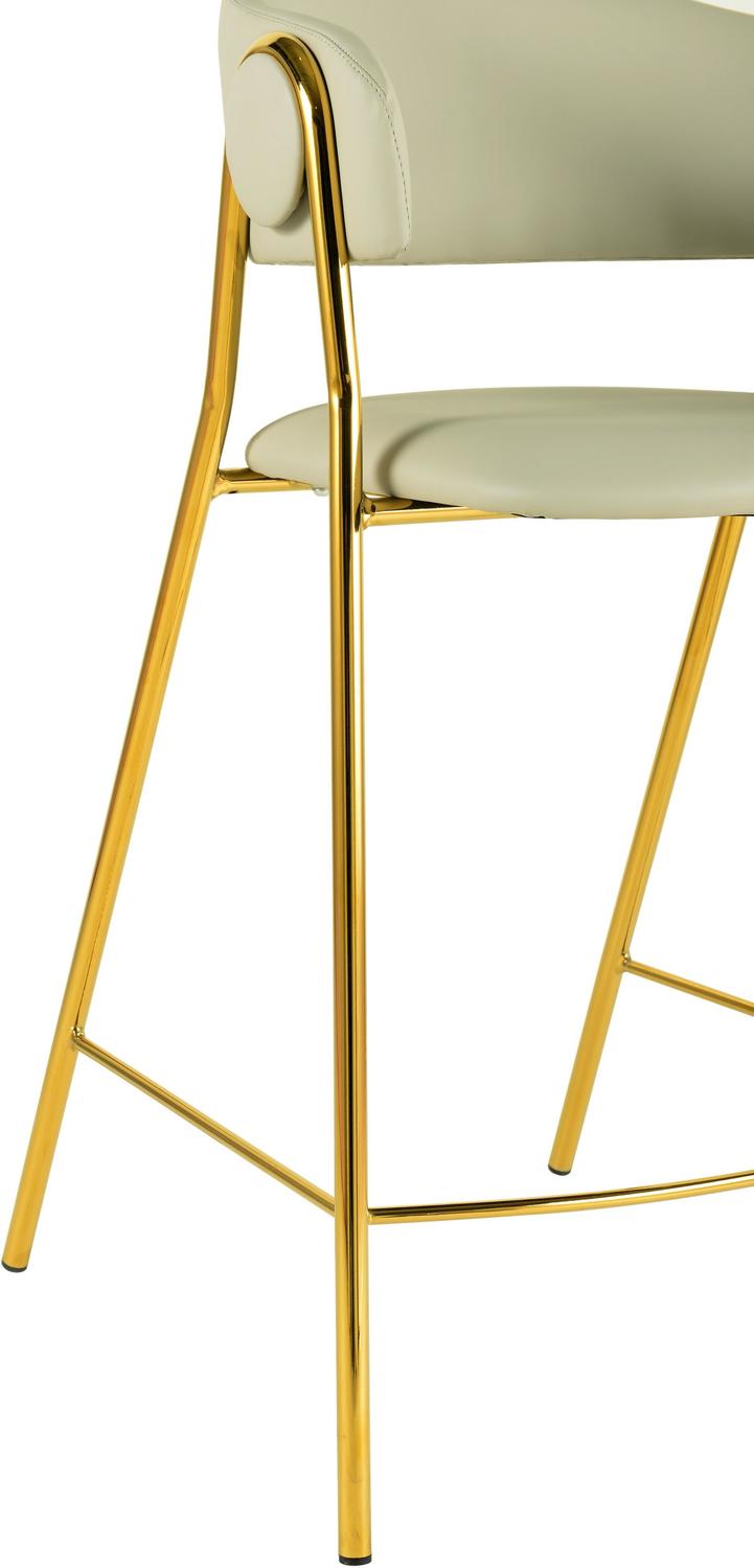 folding bar table and stools Tov Furniture Stools Cream