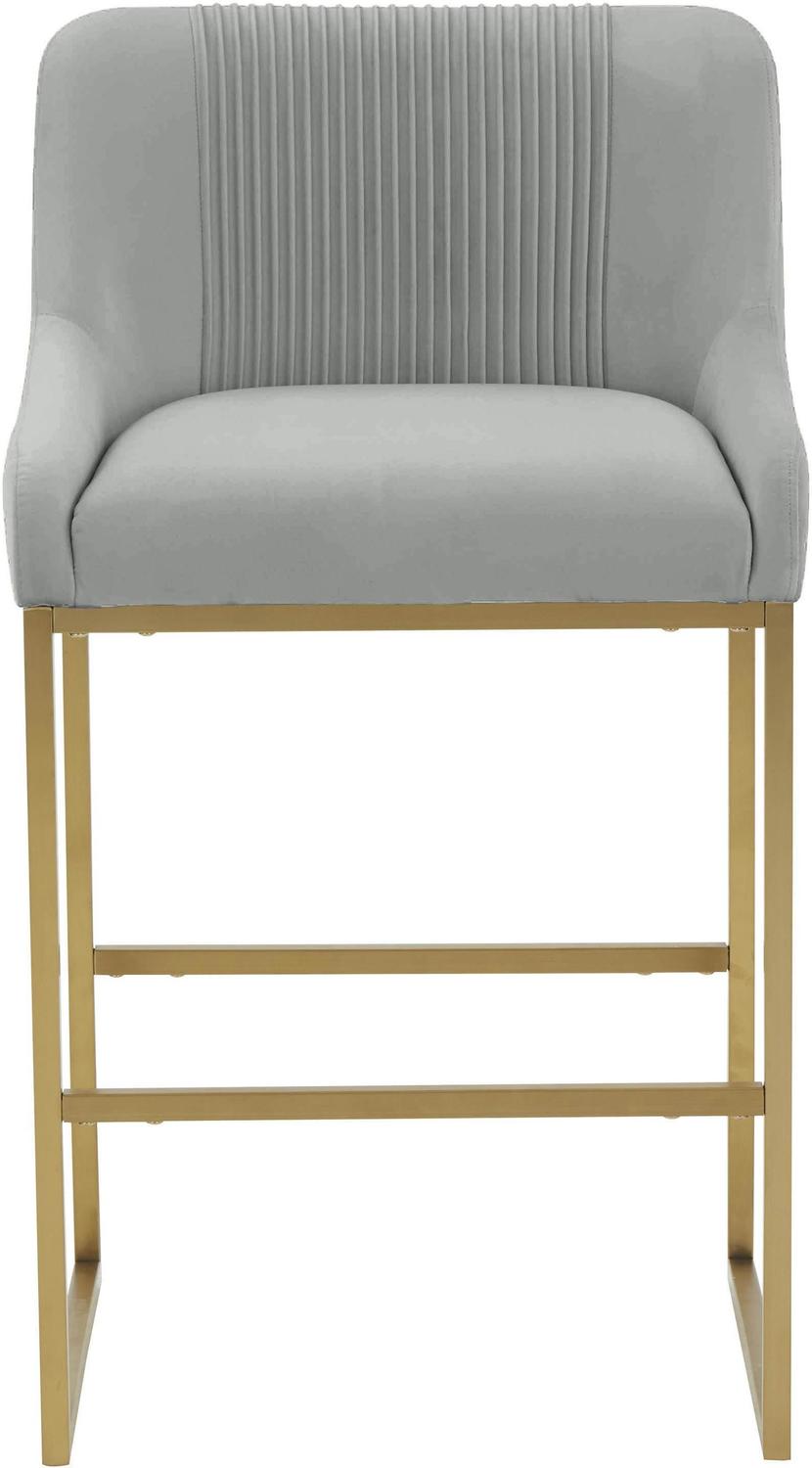 gold breakfast bar stools Tov Furniture Stools Grey