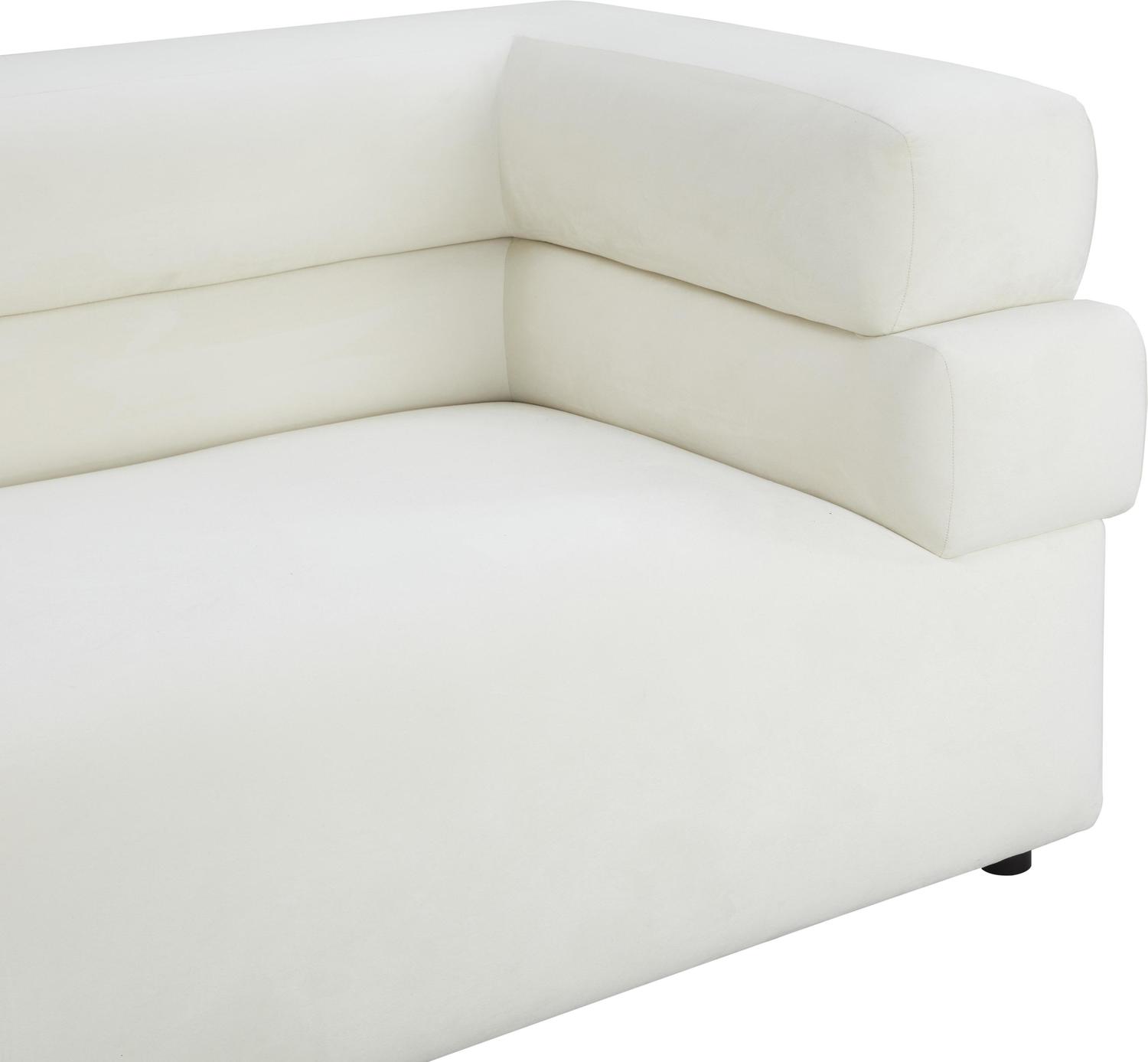 dark blue sectional couch Tov Furniture Sofas Cream