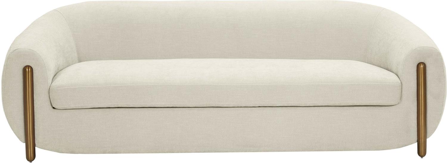 small sofa sectional with chaise Tov Furniture Sofas Cream