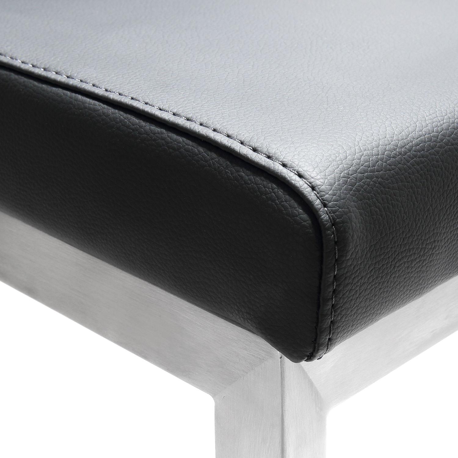 bar stools that swivel with backs Tov Furniture Stools Black