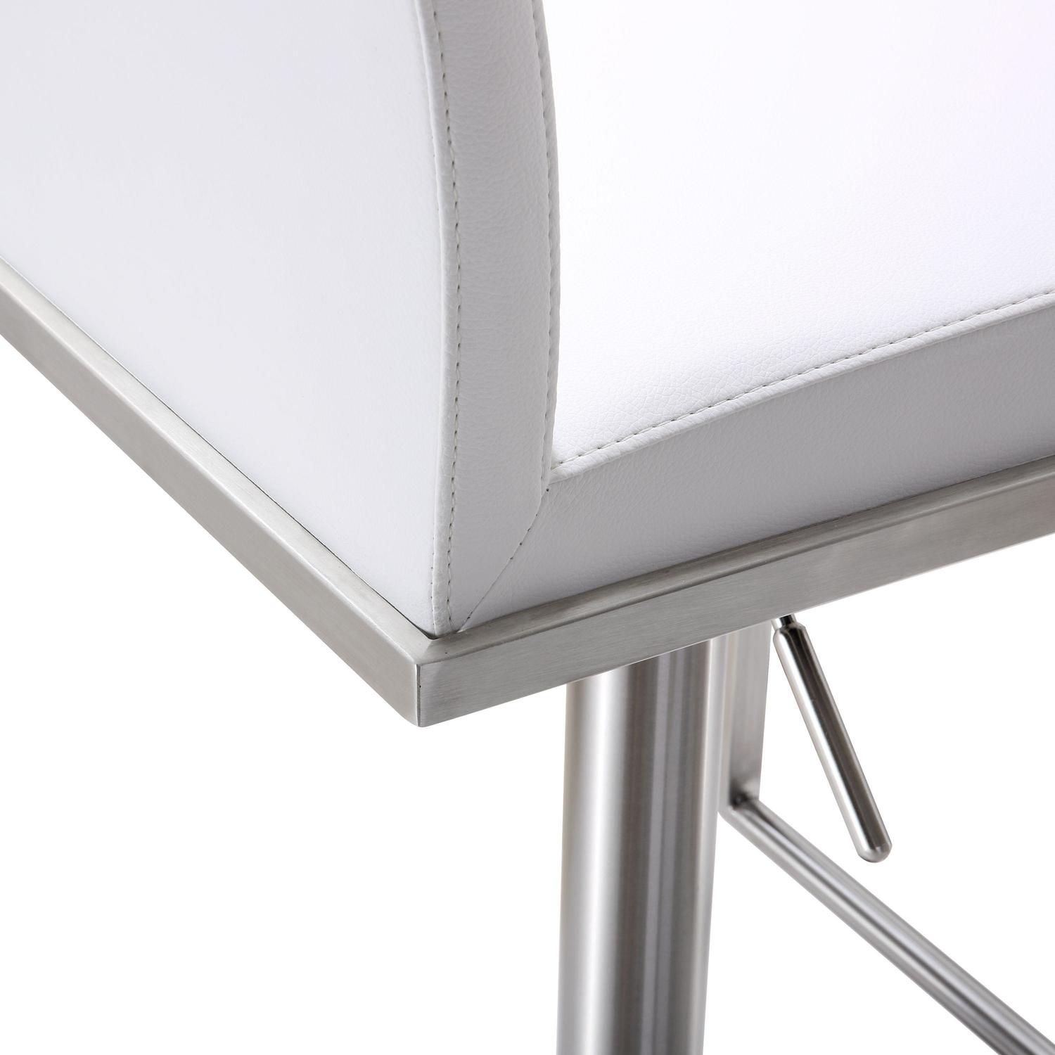 gray counter height bar stools Tov Furniture Stools White