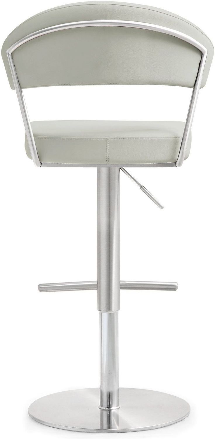 bar stools x 2 Tov Furniture Stools Grey