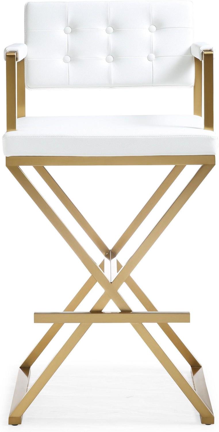 modern bar chairs Tov Furniture Stools White