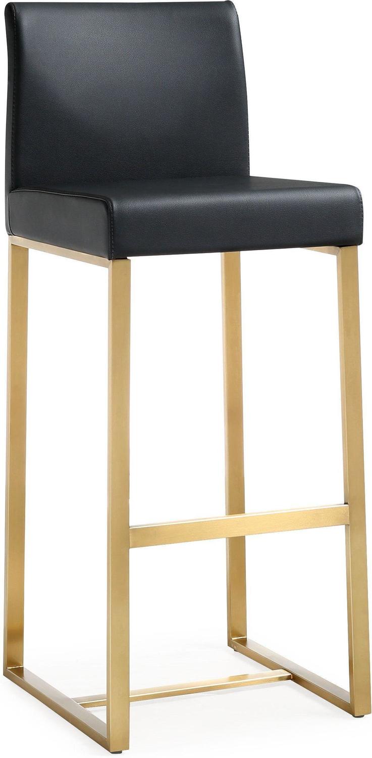 wood counter bar stools Tov Furniture Stools Black