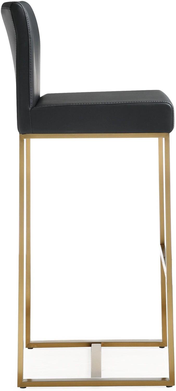 wood counter bar stools Tov Furniture Stools Black