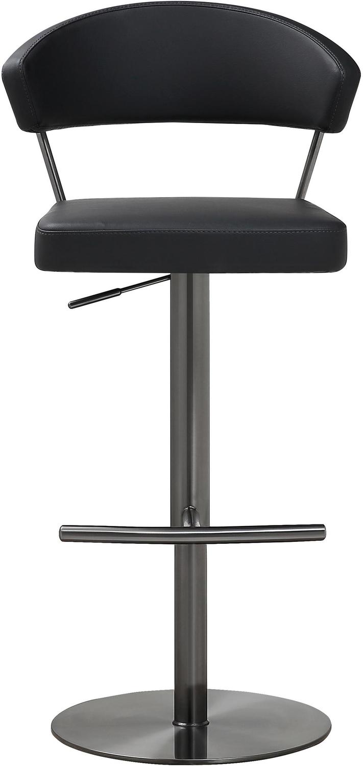 white bar stools with backs Tov Furniture Stools Black