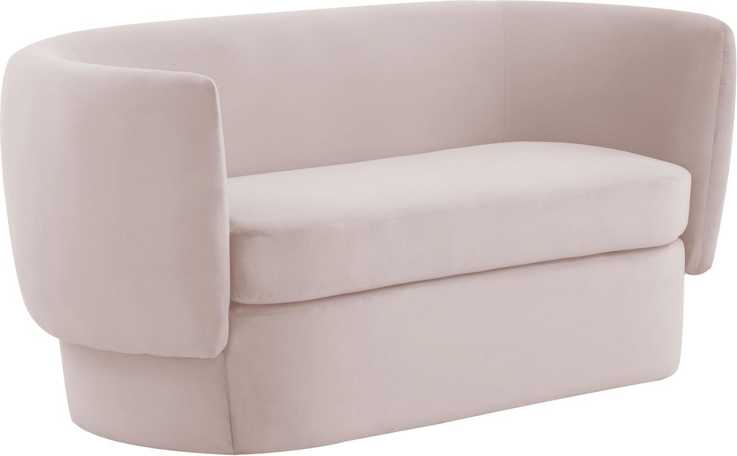 gray leather sofas for sale Tov Furniture Loveseats Blush