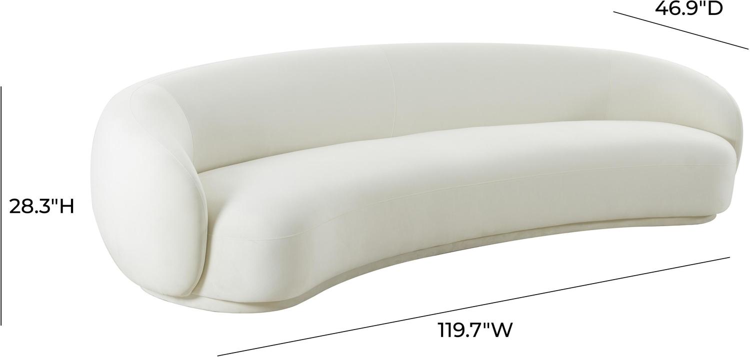 sectional sofa bed Tov Furniture Sofas Cream