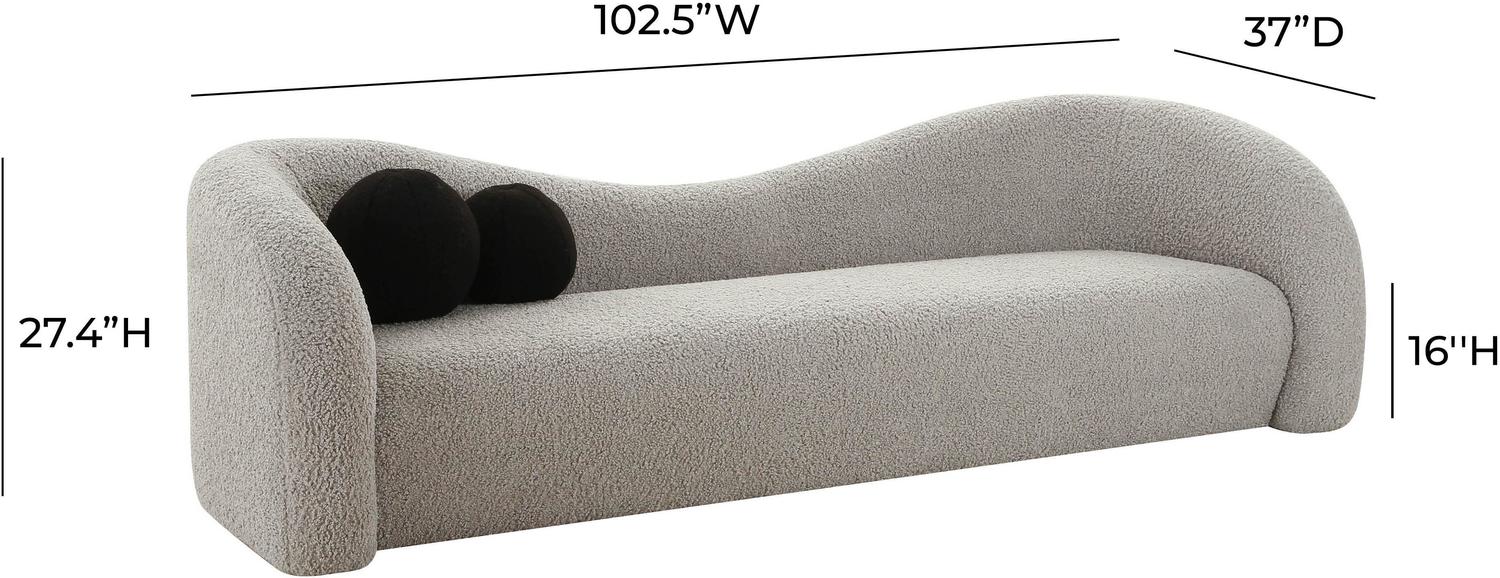 cream velvet couch Tov Furniture Sofas Grey