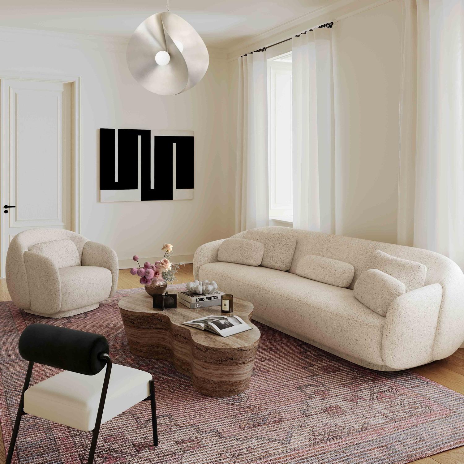 sofa couch cheap Tov Furniture Sofas Cream
