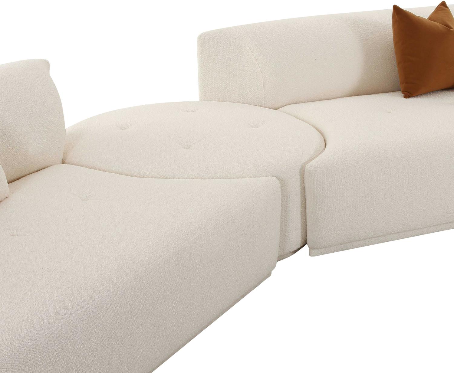 couch with chaise near me Tov Furniture Sectionals Cream