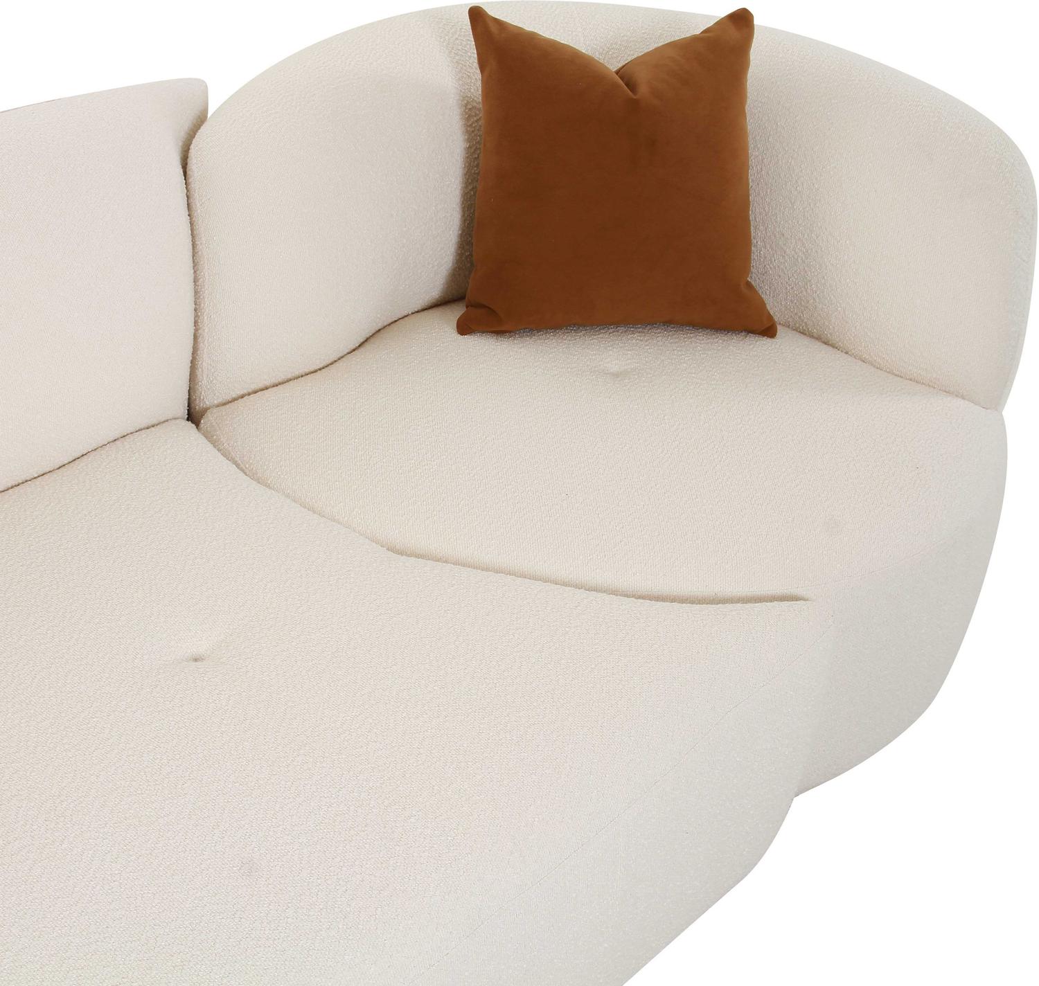 oversized sectional sofa Tov Furniture Sofas Cream