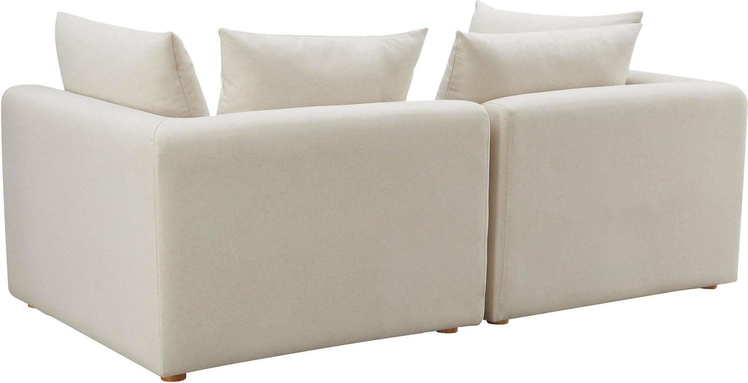 the best sectionals Tov Furniture Loveseats Cream
