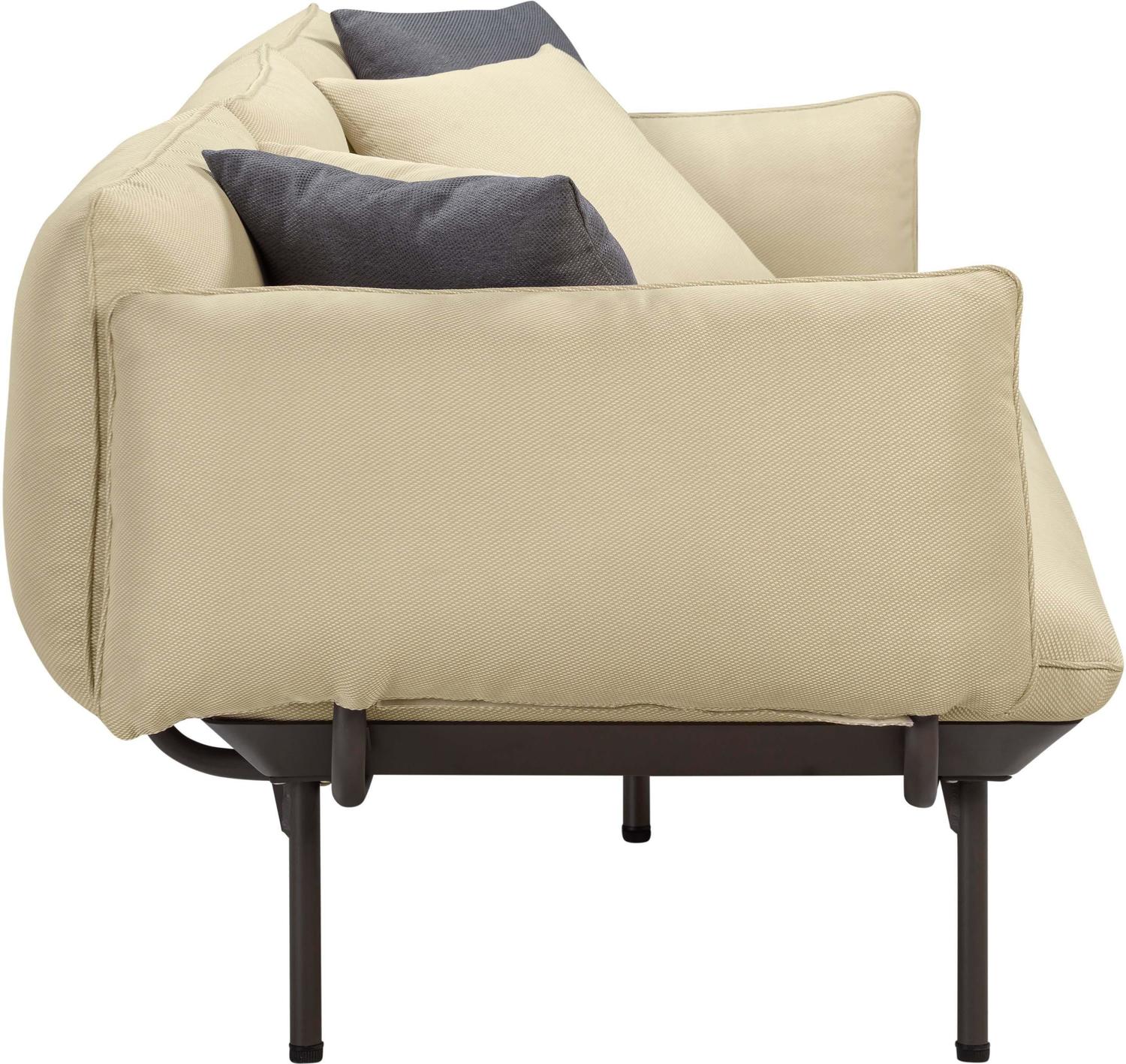 sleeper sofa white Tov Furniture Sofas Beige