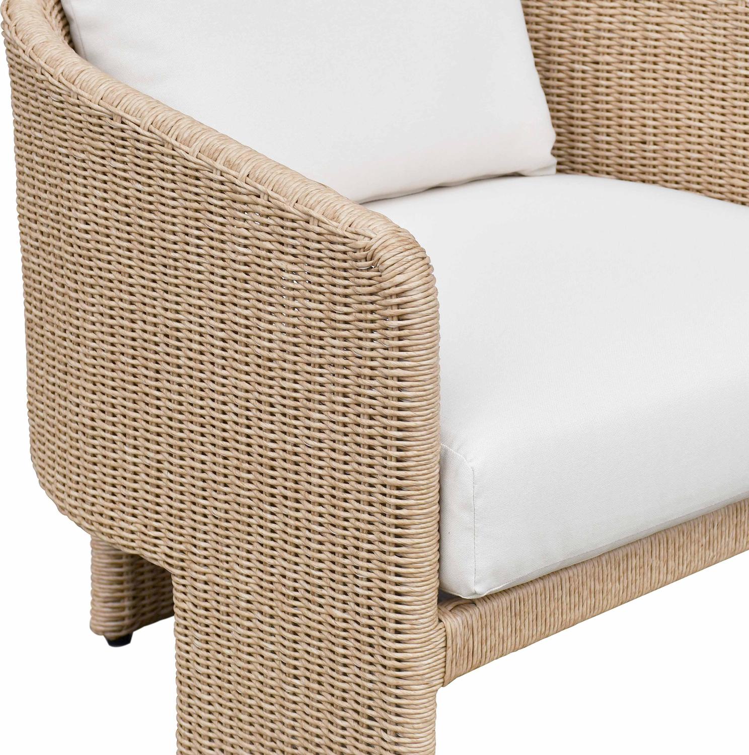 wing back velvet chair Tov Furniture Cream