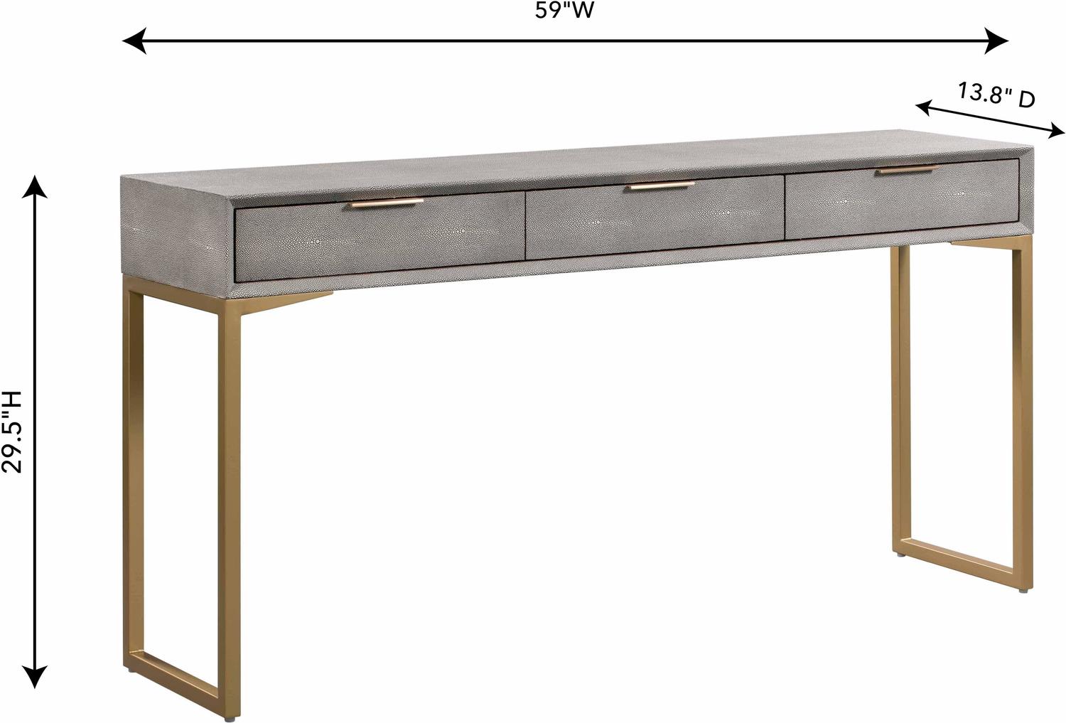 natural side table Tov Furniture Console Tables Grey