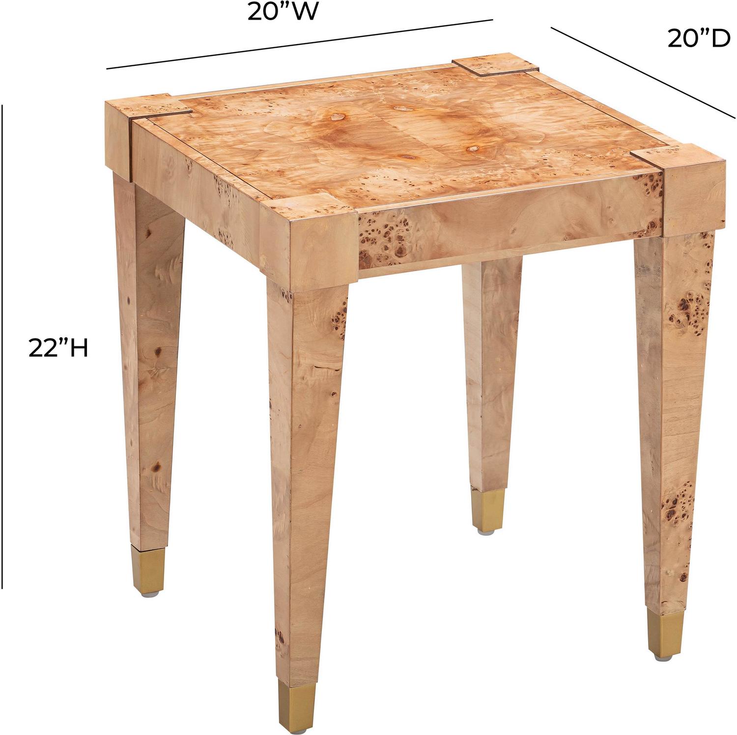 stand for table Tov Furniture Side Tables Natural