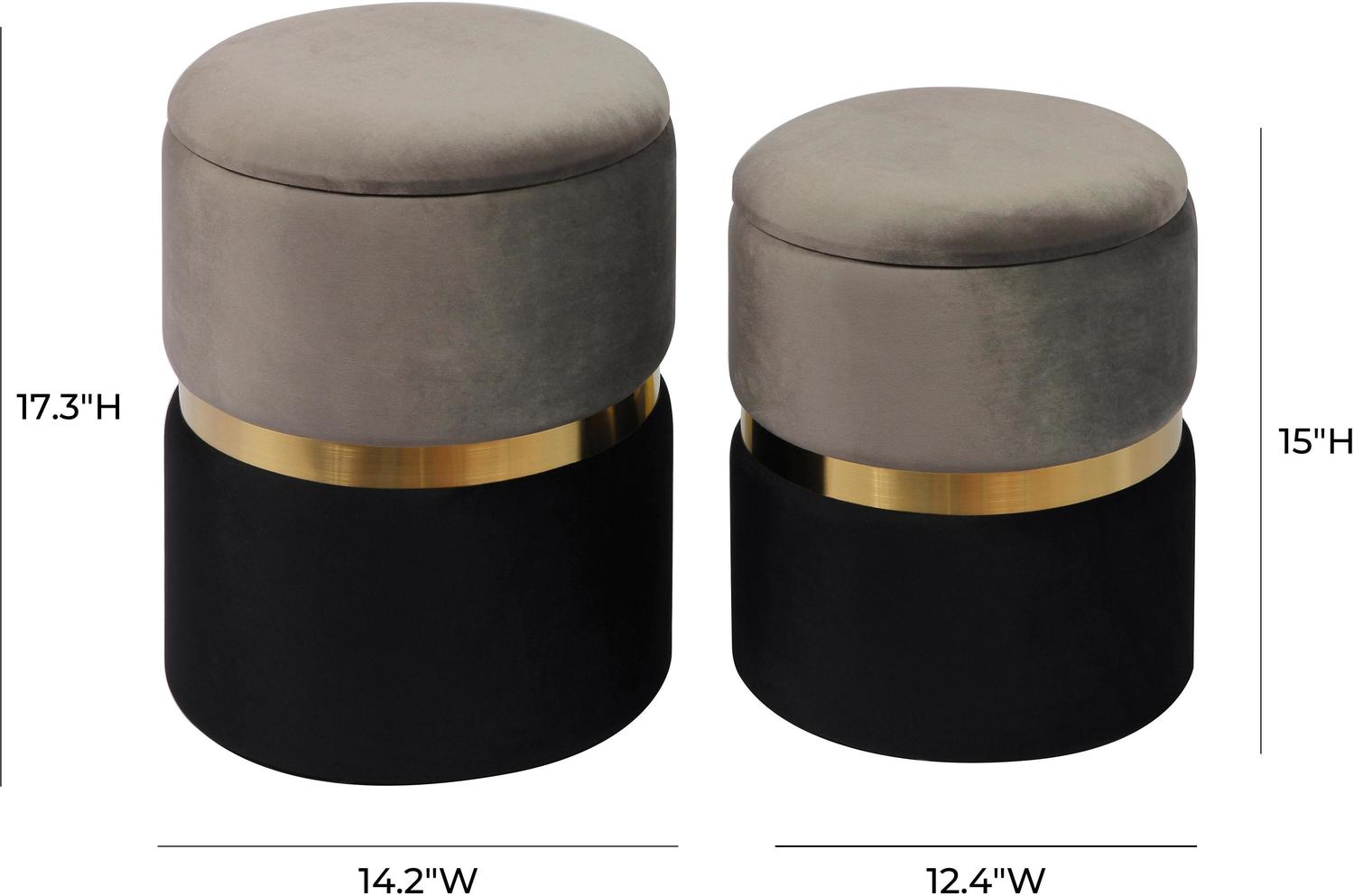 www accent chairs Tov Furniture Ottomans Grey