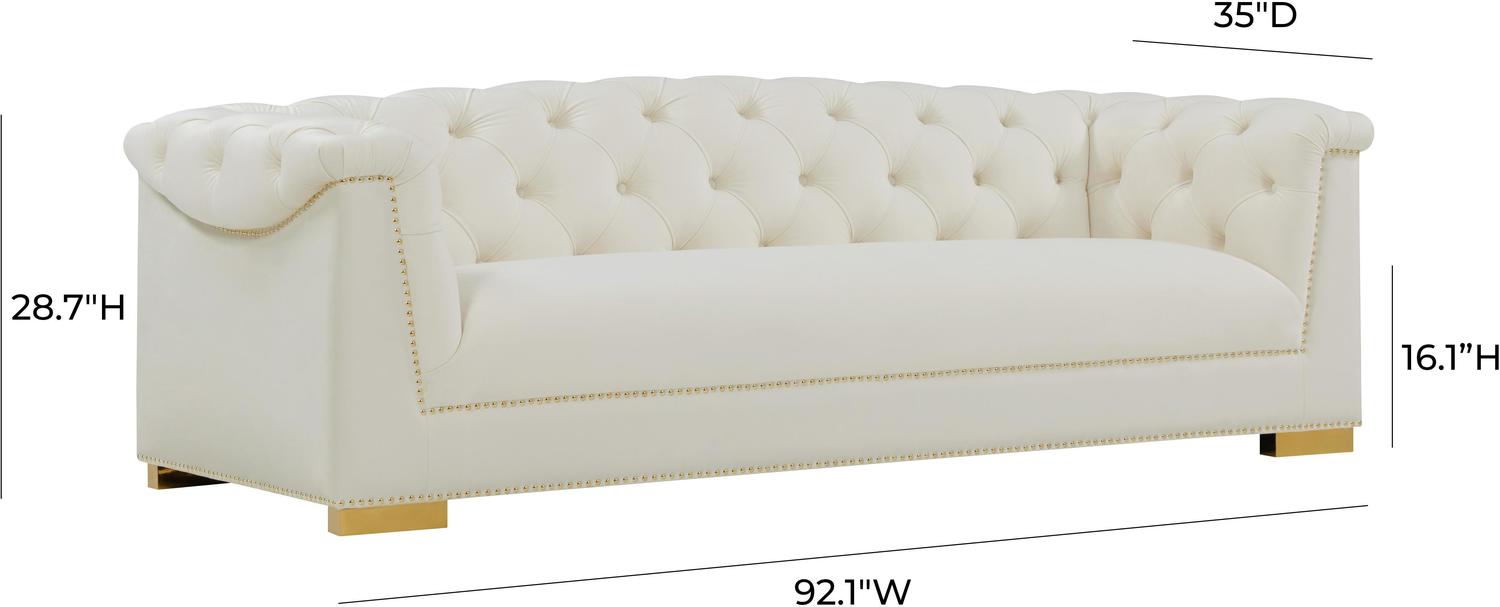 l sofa sectional Tov Furniture Sofas Cream