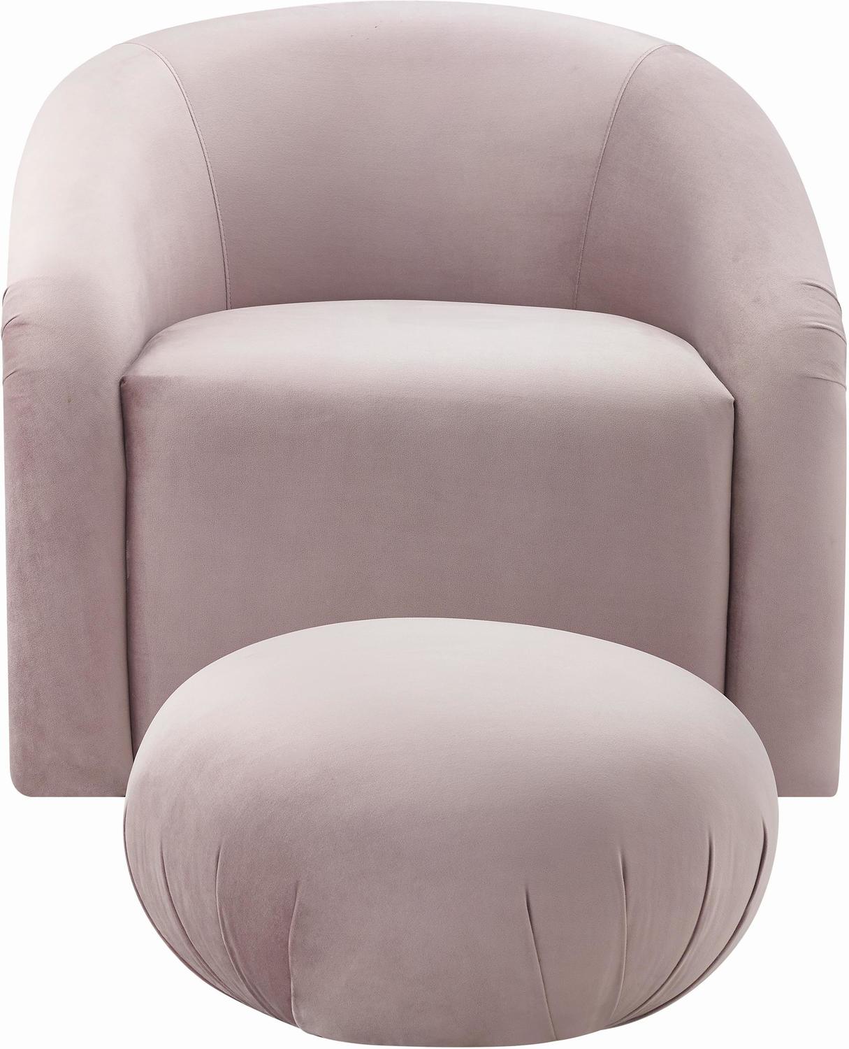 accent arm chair covers Tov Furniture Accent Chairs Ottomans and Benches Mauve